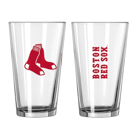 Logo Brands Boston Red Sox 16oz Gameday Pint Glass 505-G16P-1